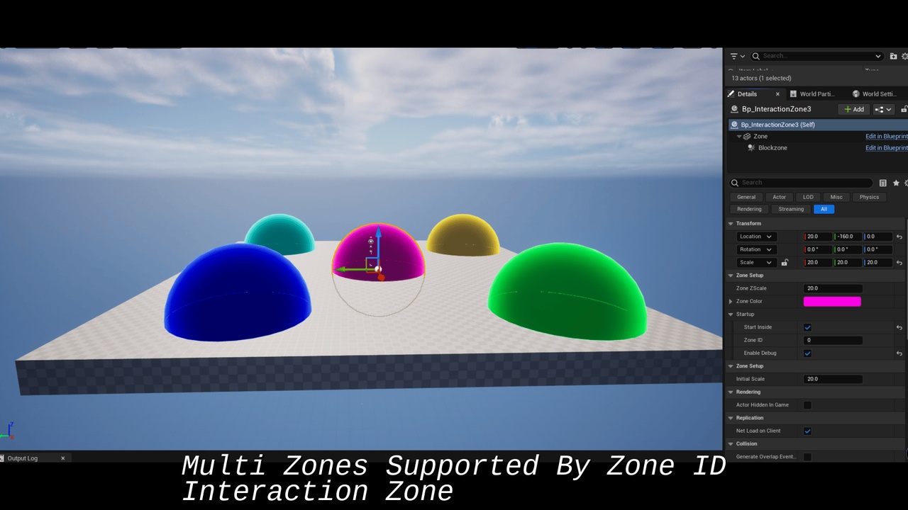 Media 1 for listing interaction Zones
