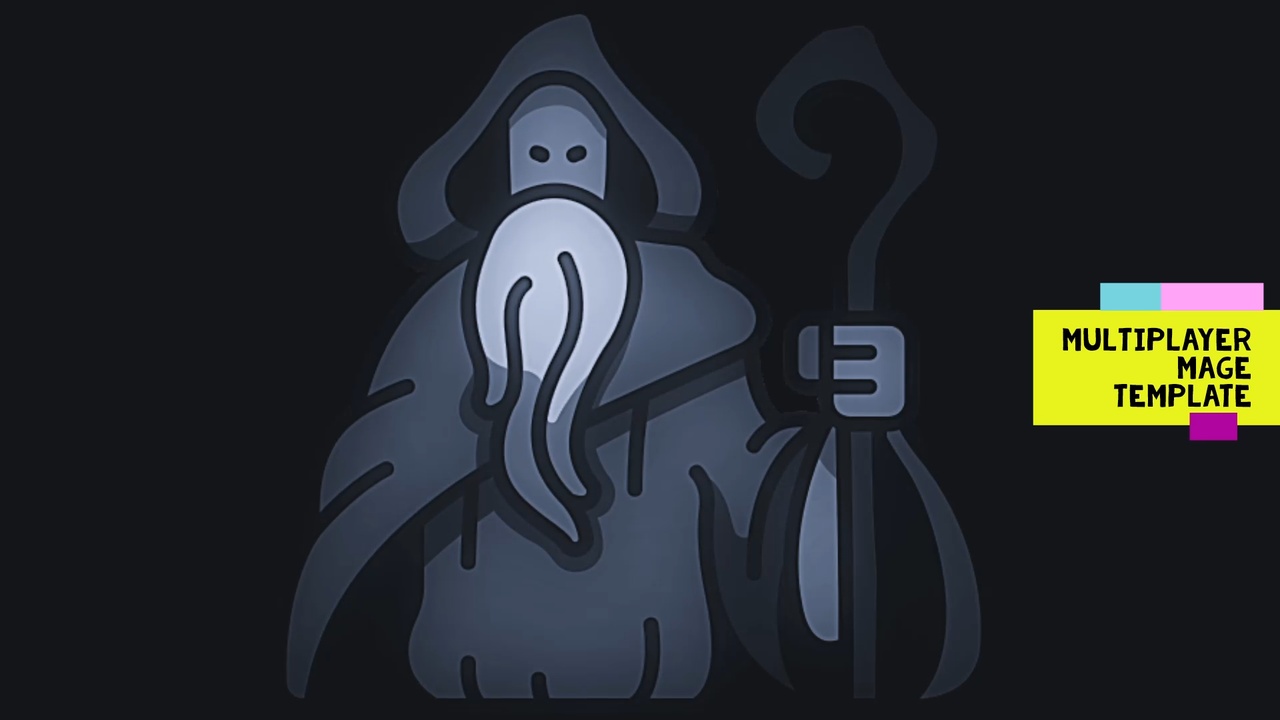 商品 Multiplayer Mage Template 的媒体 1