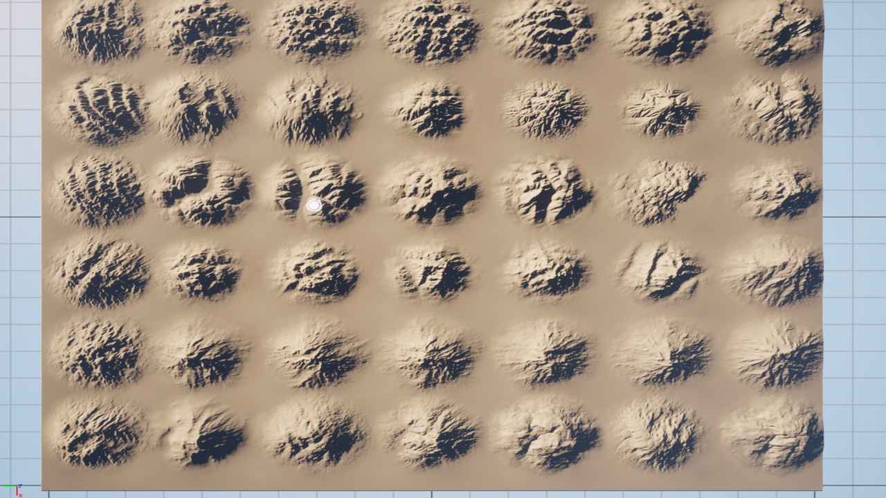 Media 1 for listing Landscape Brush - Mountains