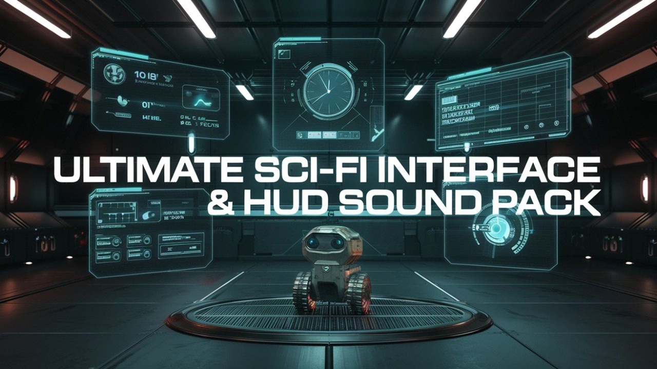 Media 1 for listing Ultimate Sci-Fi Interface & HUD Sound Pack