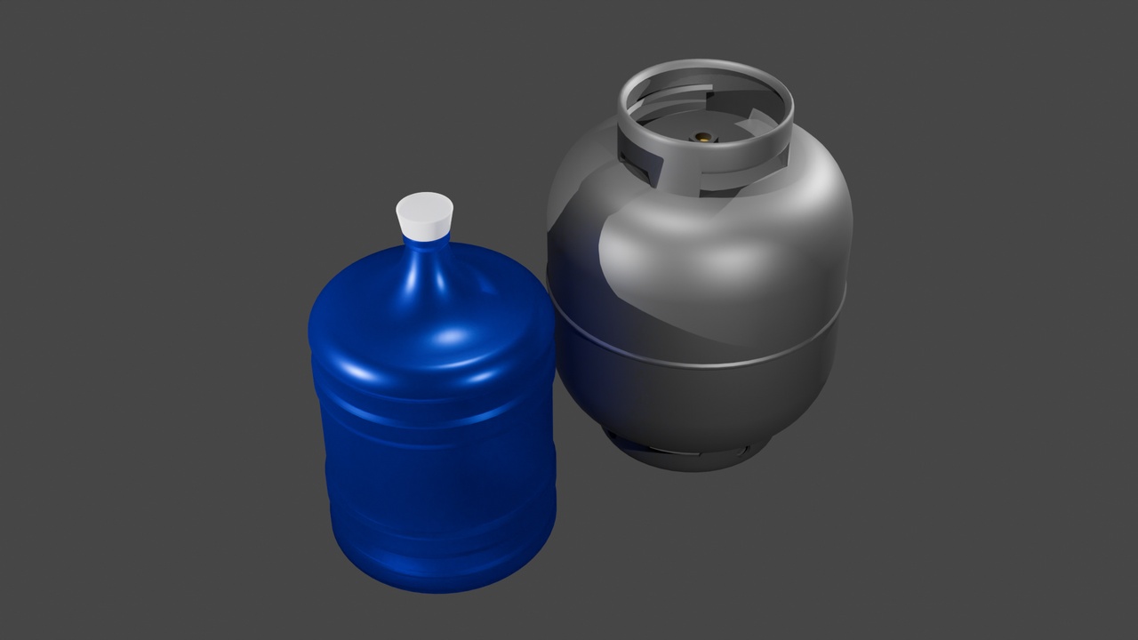 Media 1 for listing Water jug and gas bottle