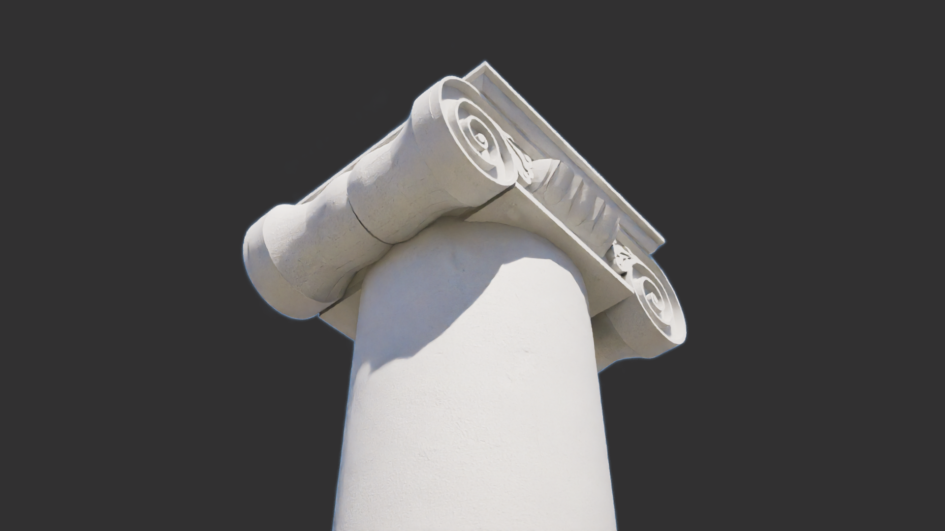 Triangular Column Ancient Ancient Column J | Fab