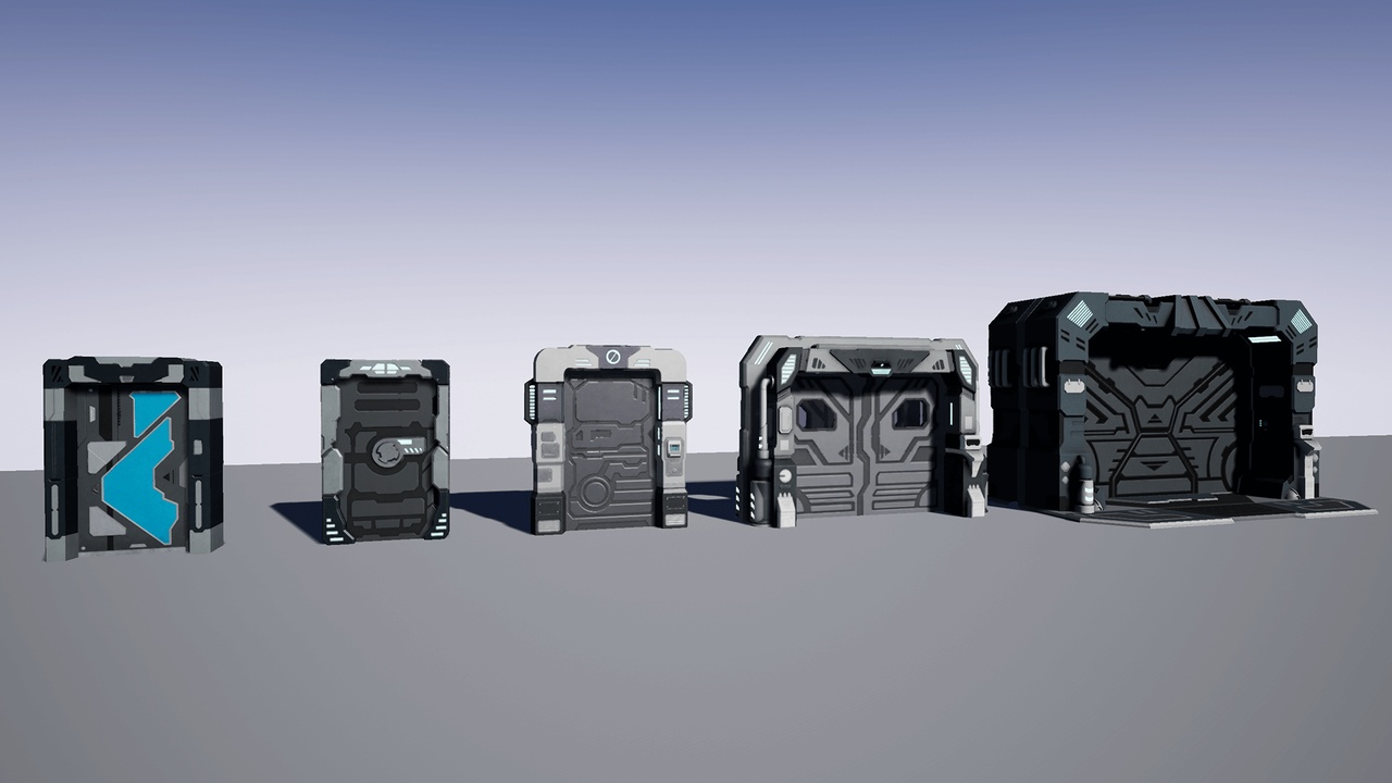 Media 1 for listing SciFi Doors Pack Vol1