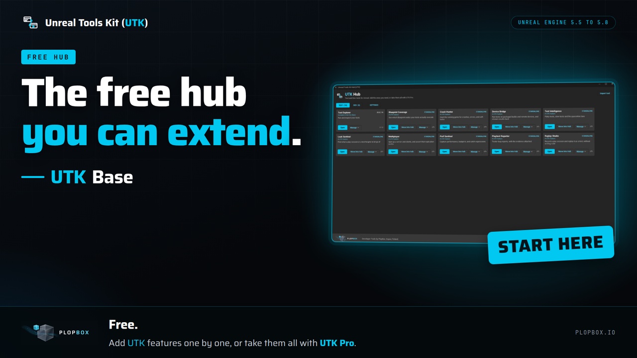 Media 1 for listing Unreal Tool Kit Base 5 (UTK Base)