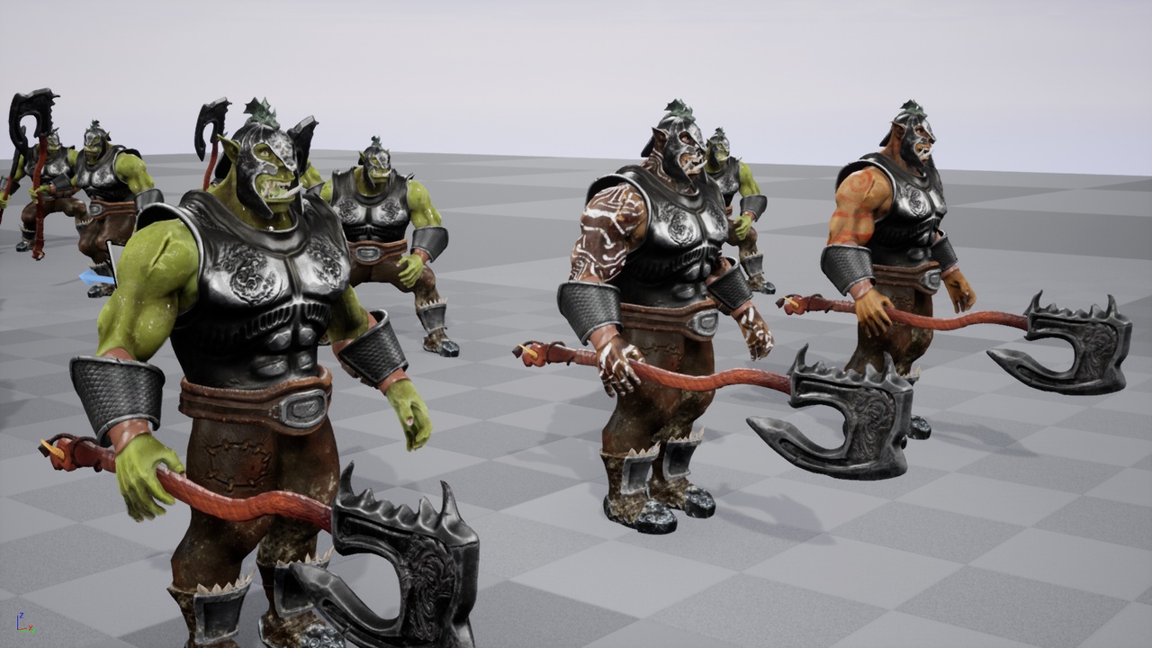 Media 1 for listing Orc with Axe