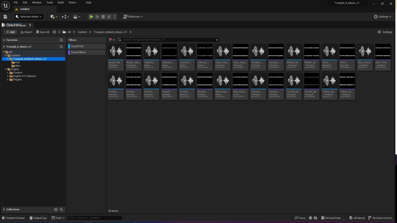 Media 1 for listing Tranquil Ambient Music:V1