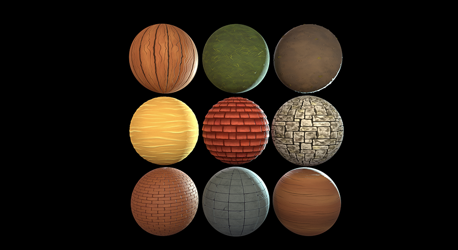 Cartoon Textures Pbr