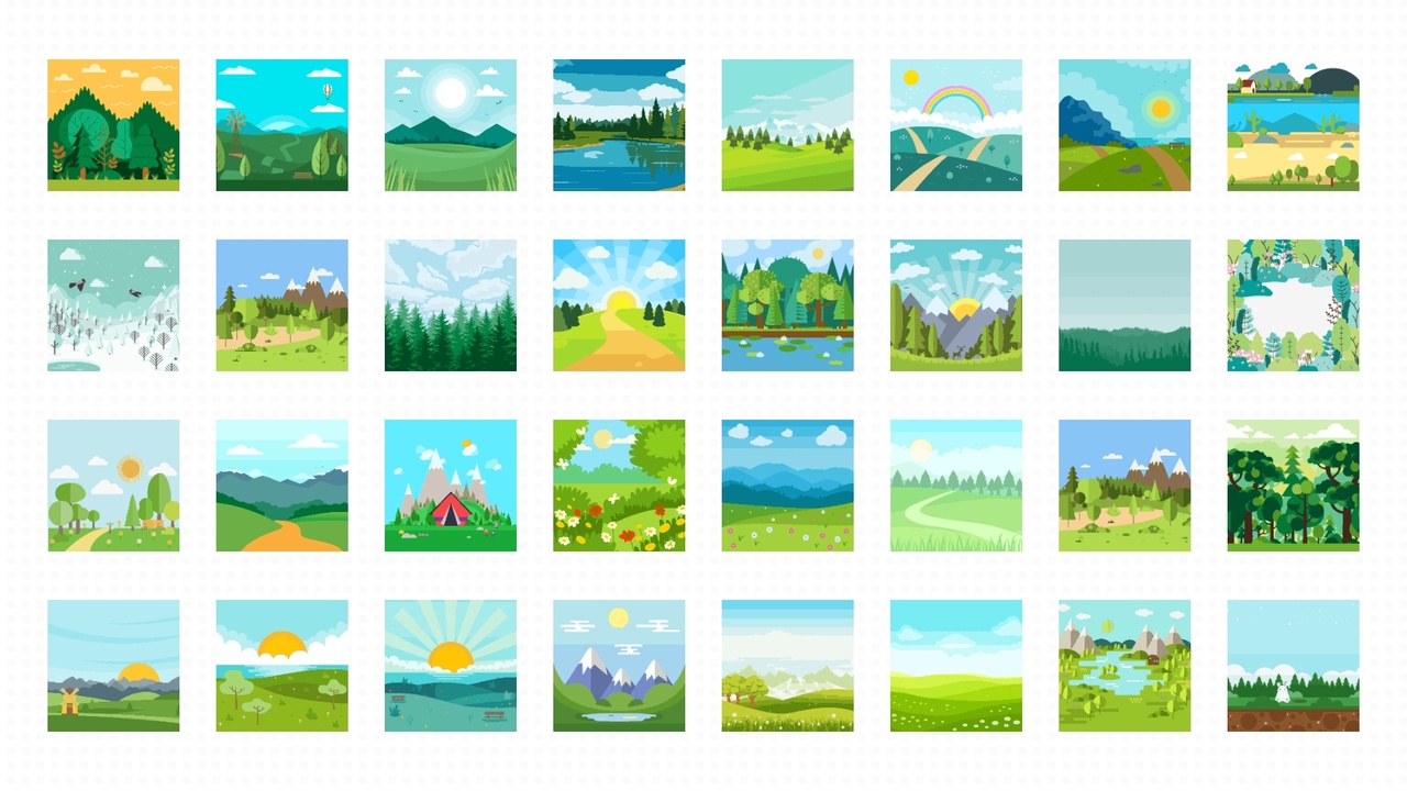 Media 1 for listing Pixel Landscape Library