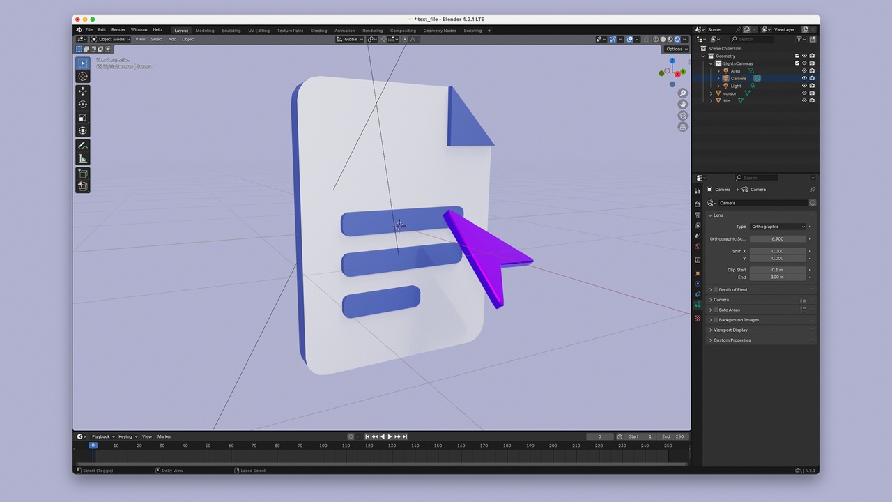商品 ICON: Text file with cursor 的媒体 1
