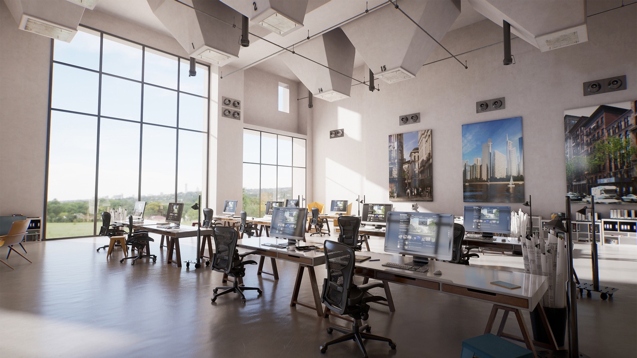 Media 1 for listing Office Interior - Archinteriors Vol 1 Scene 5