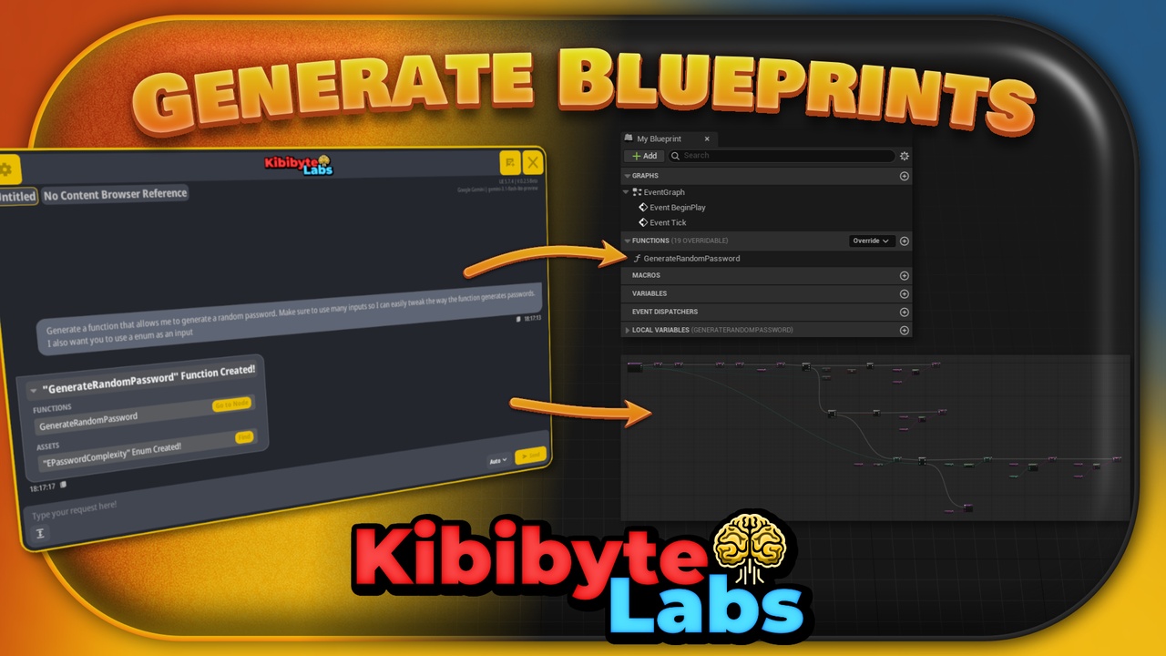 Mídia 1 do anúncio AI Engine Assistant - Kibibyte Labs (Blueprint Generator & More!)