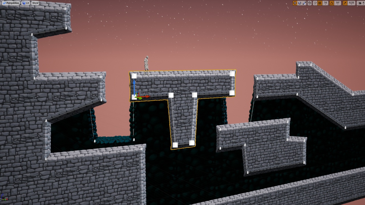 Medium 1 für Eintrag 2D Spline Terrain