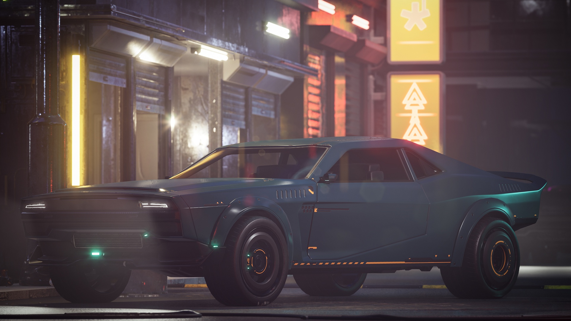 Media 1 for listing SciFi Cyber Car 6