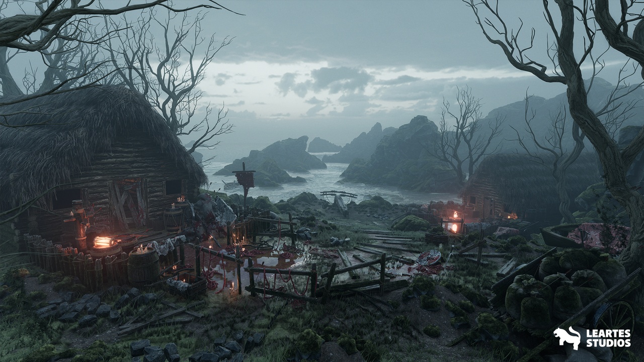 Media 1 for listing The Aftermath Environment ( Medieval Village Medieval Village Witcher )