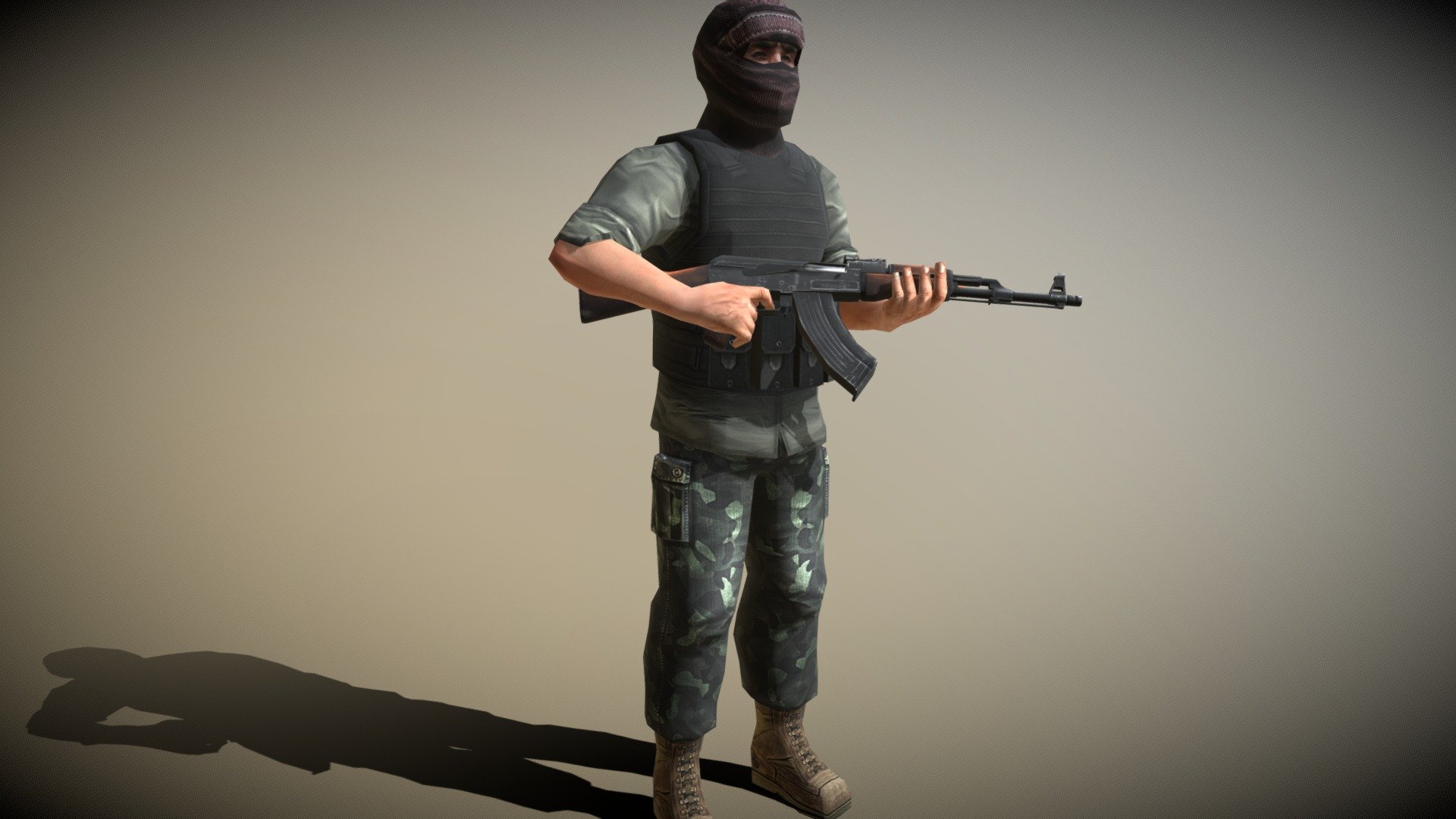 3DRT - Middle East crisis - character - 02 | Fab