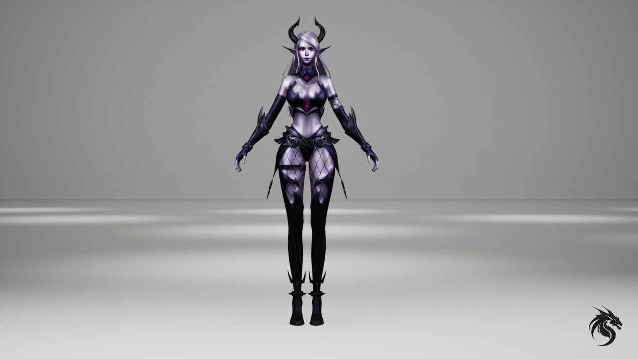 Media 1 for listing Dark Elf - Lowpoly