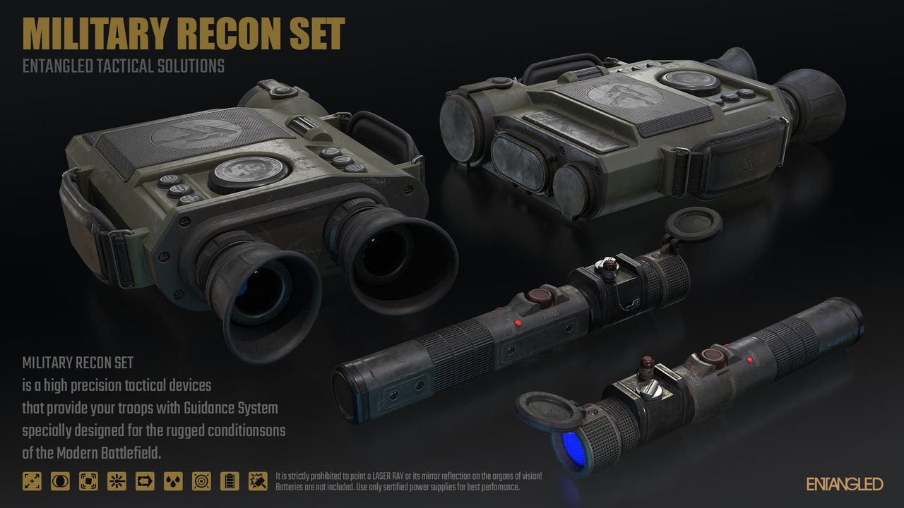 Media 1 for listing Military Recon Set - Binoculars and Laser Designator