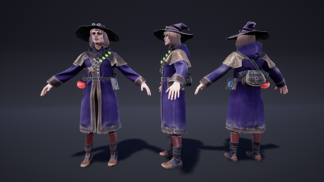 Media 1 for listing Fantasy Witch