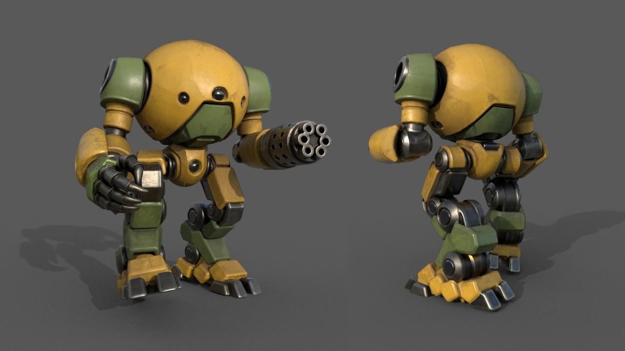 商品 OrbMech – Spherical Combat Robot 的媒体 1