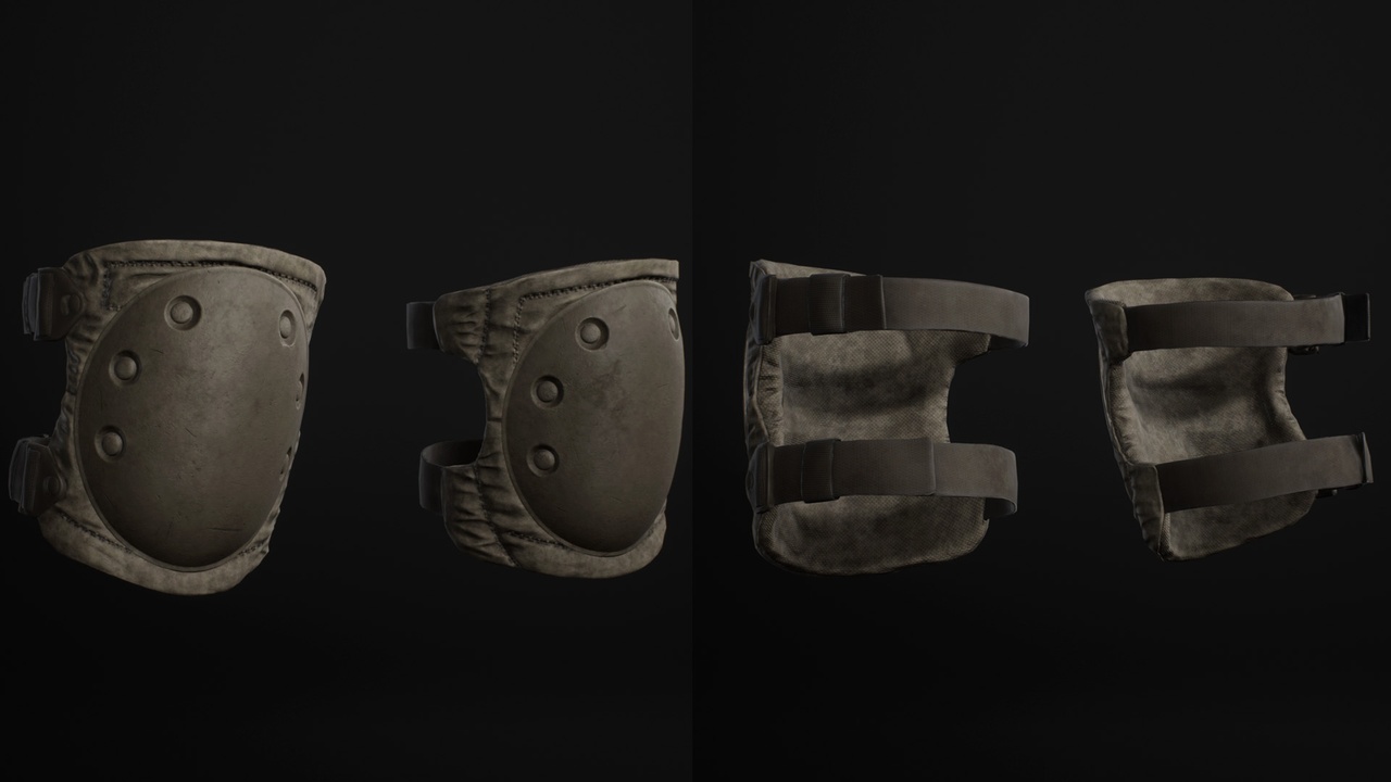Media 1 for listing KneePads - Compatible with Metahuman