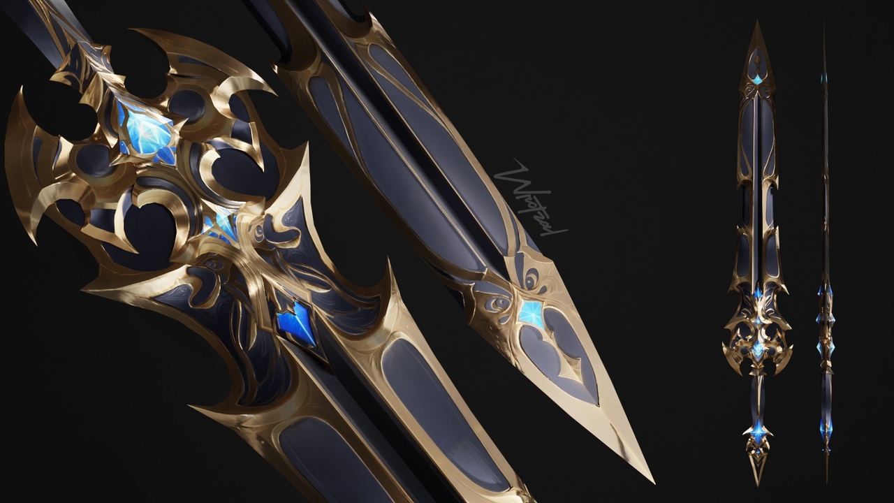 Media 1 for listing Sword Kaiserstahl [Stylized Fantasy]