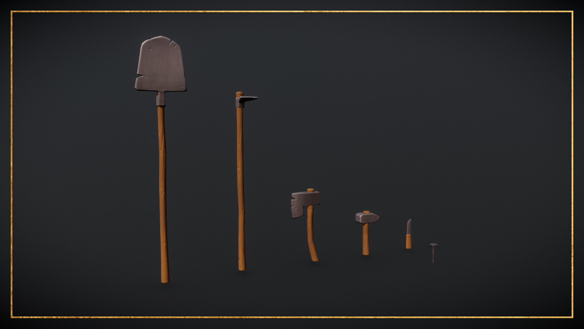 Medieval Stylized Tools - FREE | Fab