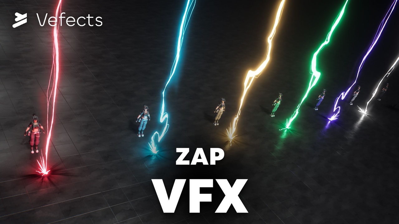 Zap VFX 제품 등록을 위한 미디어 1개