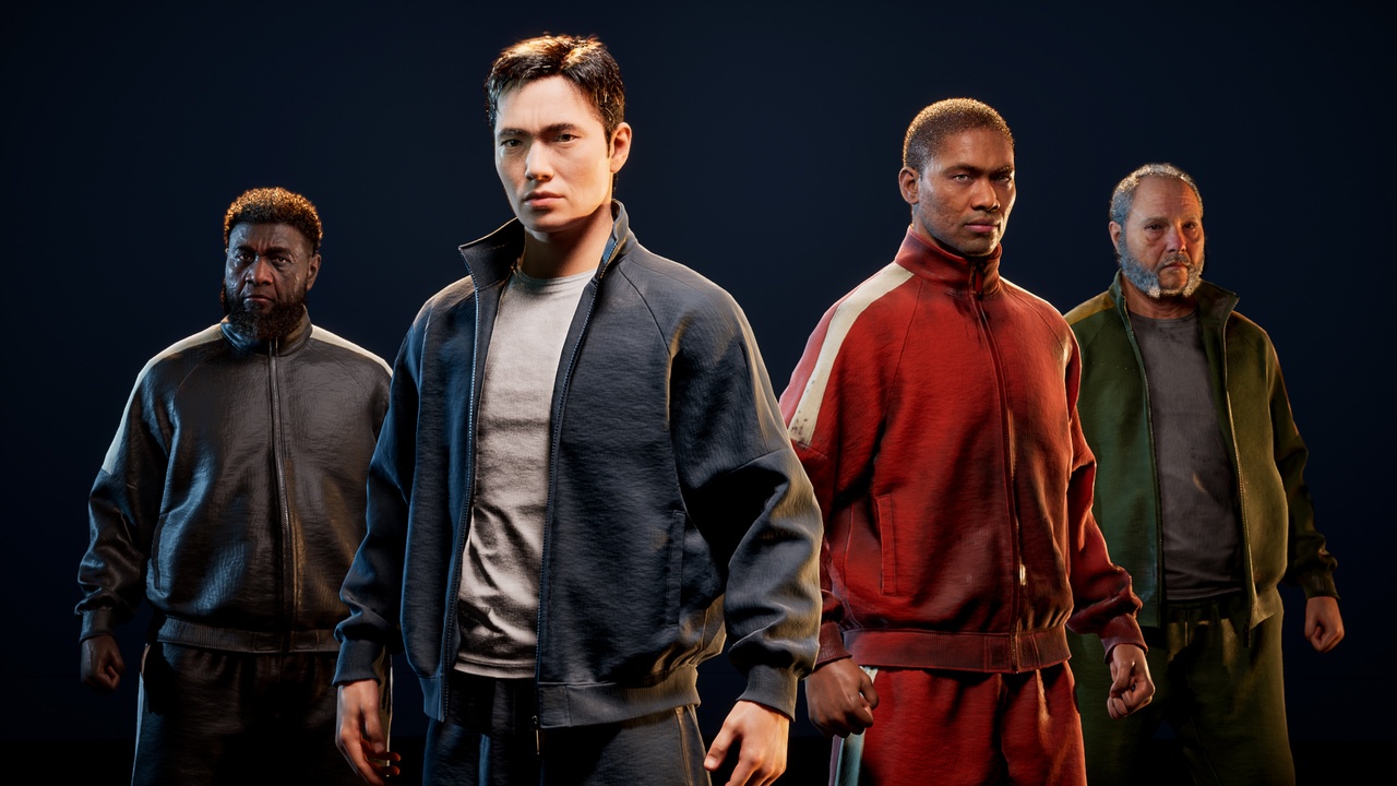 Media 1 for listing Tracksuit for Metahumans - Customizable Digital Outfit