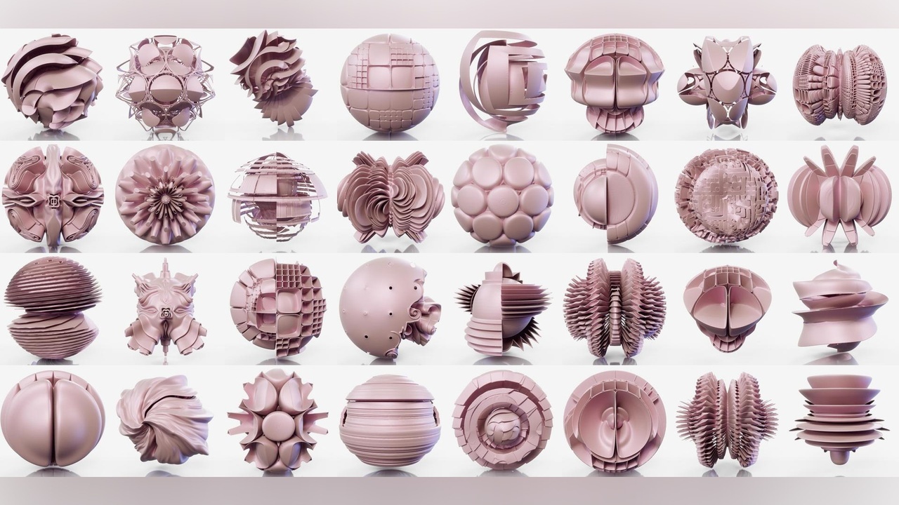 Media 1 for listing 32 Abstract Mathematical Shapes