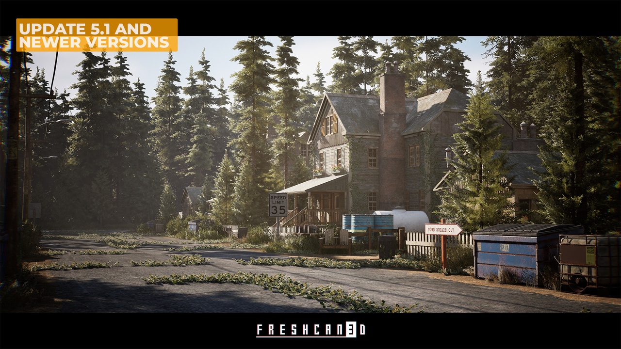Village Houses Environment ( Village , Village House Interior , Modular Town ) 제품 등록을 위한 미디어 1개
