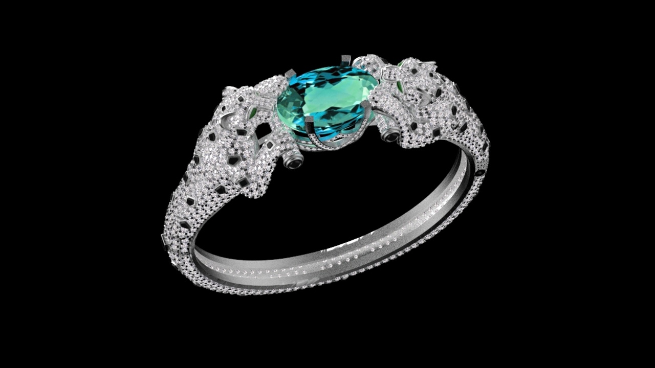 Media 1 for listing Bracelet panther