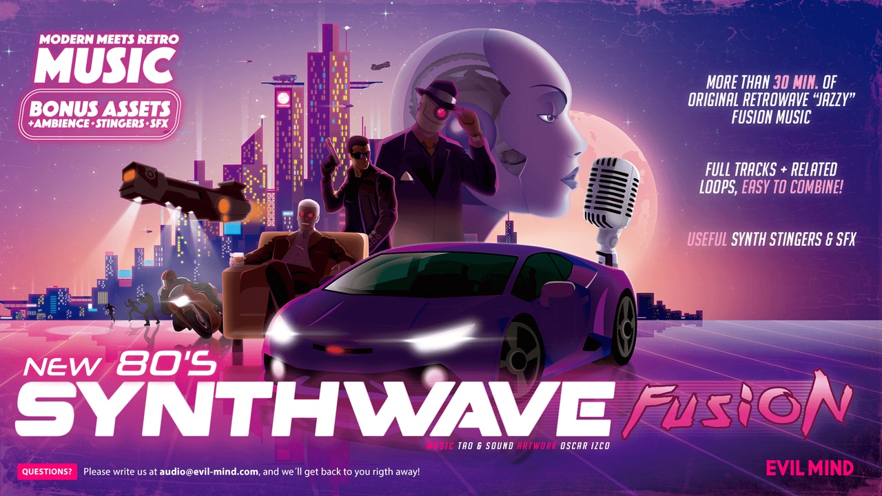 Media 1 for listing 80's Synthwave Fusion