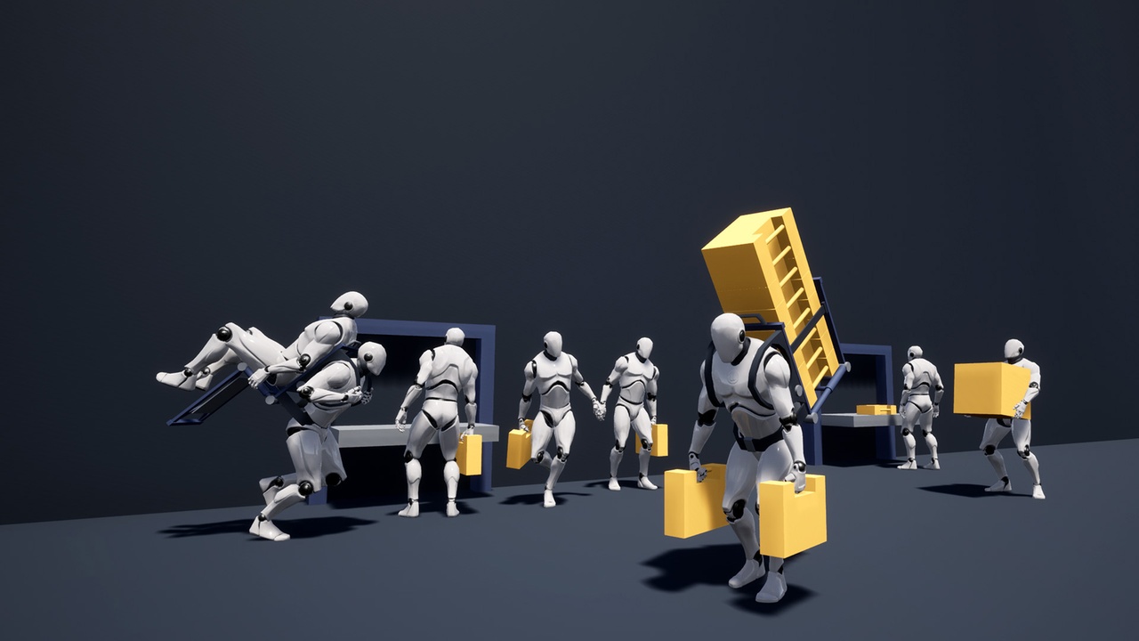 Package Deliveryman Anims