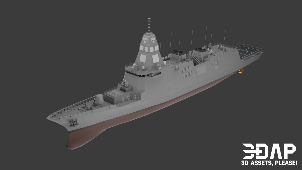 Media 1 for listing Korea Destroyer Next Generation KDDX / HDD-9000