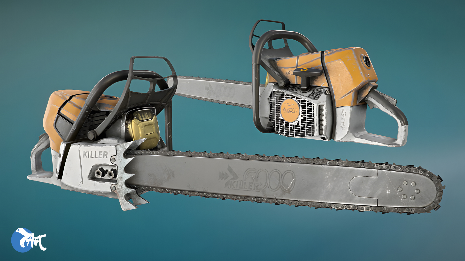 Realistic Chainsaw – High-Quality 3D Model | Fab