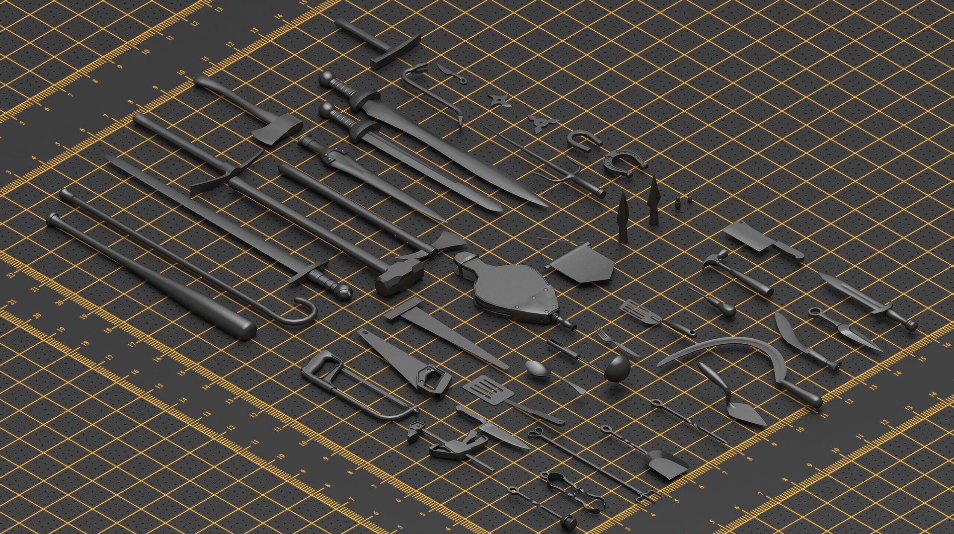 Media 1 for listing Mega pack items kitbash