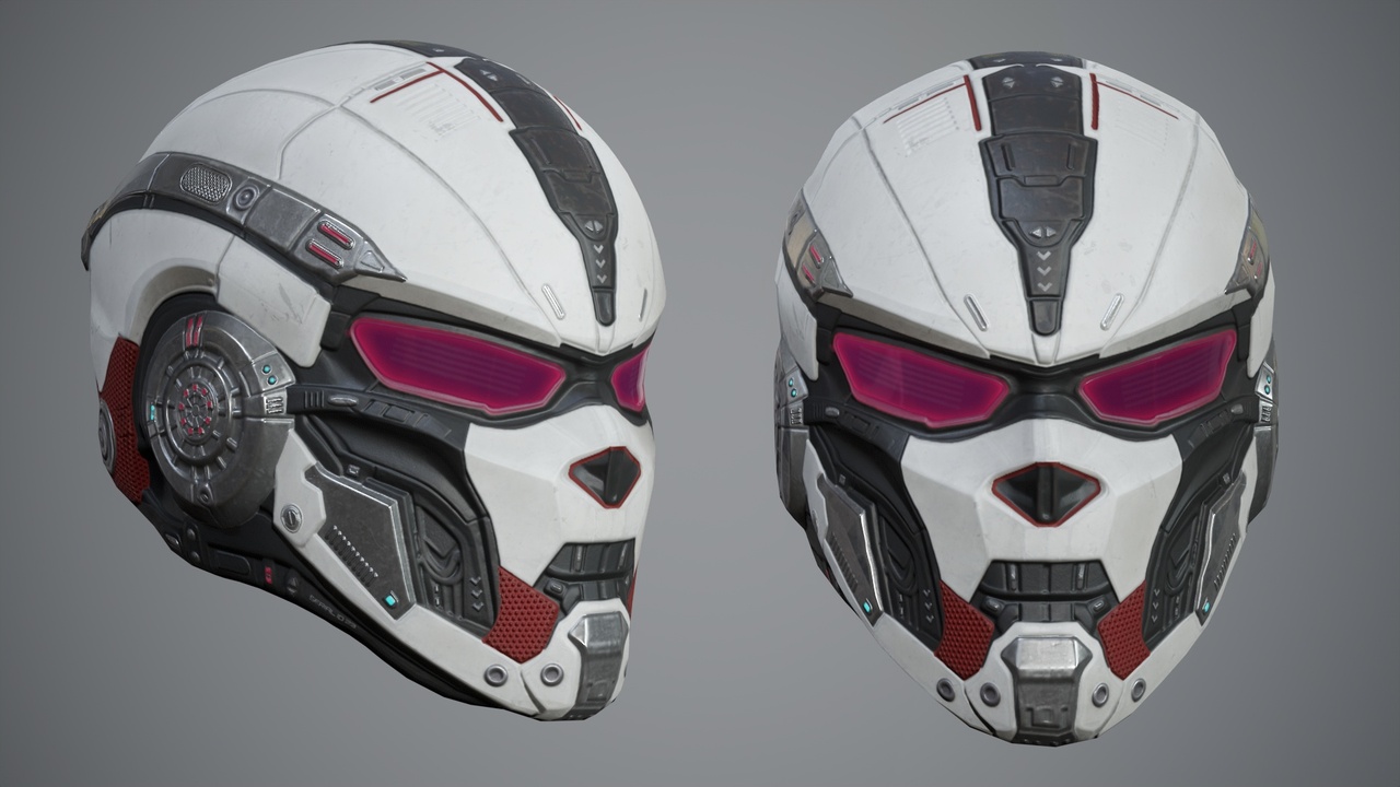 Media 1 for listing Sci Fi Helmet P05