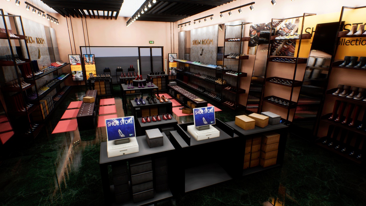 Media 1 for listing Shoes store - showroom with footwear