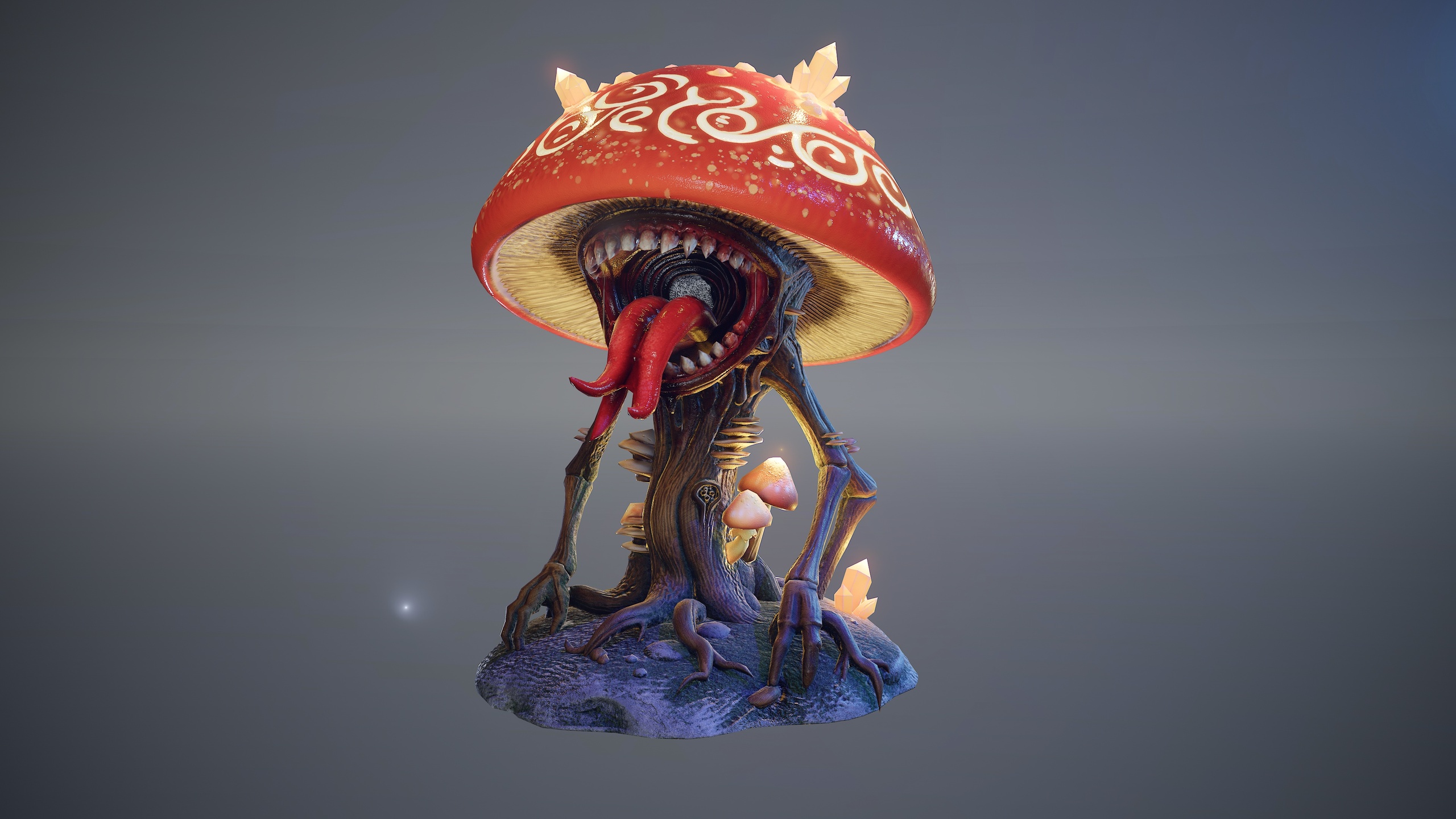 Media 1 for listing Fantasy Mushroom 03 PBR