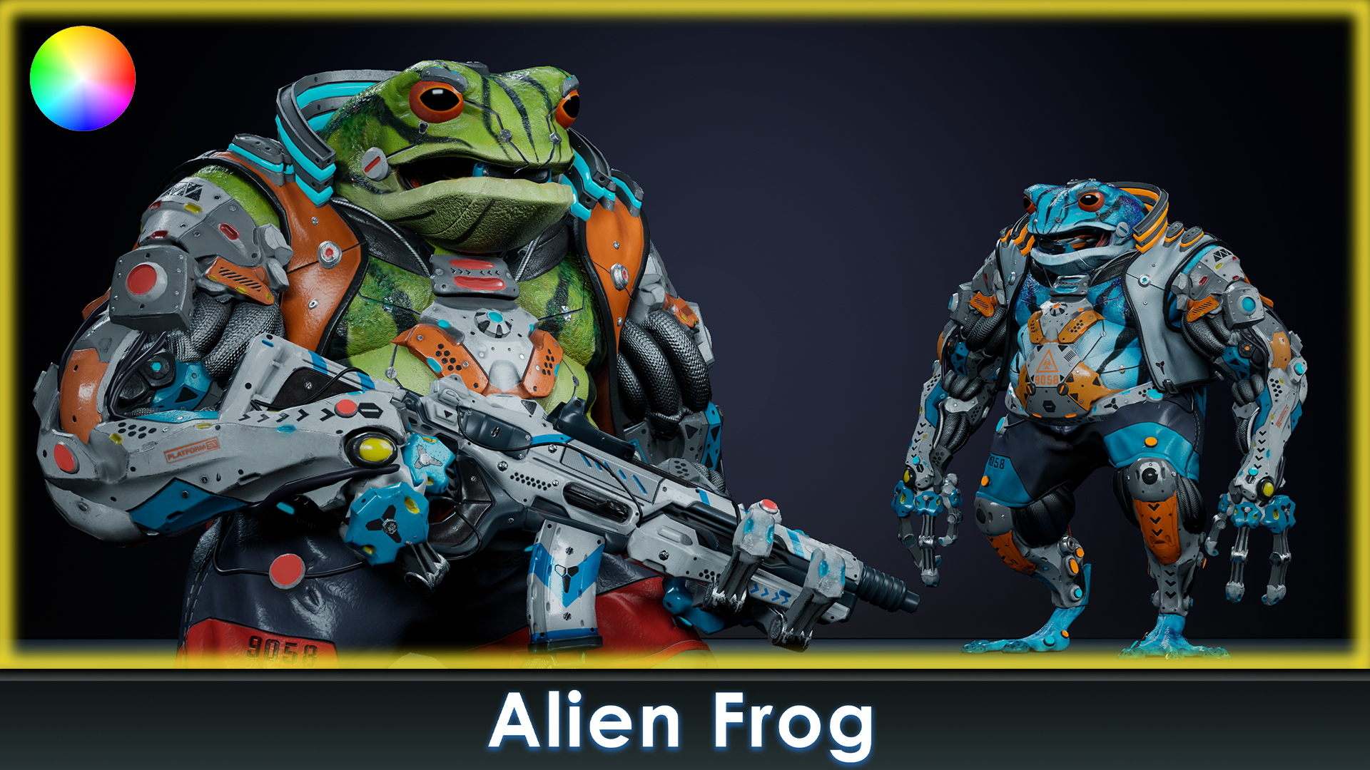 Alien Frog | Fab