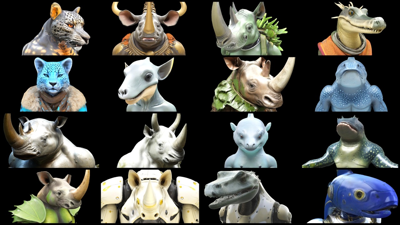 Media 1 for listing ZooMorphs™ Fantasy Creature Collection