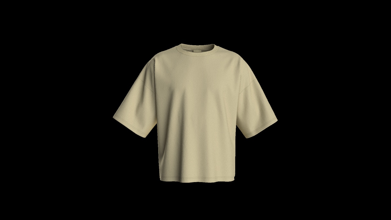 Media 1 for listing 3D Oversized Male Tshirt