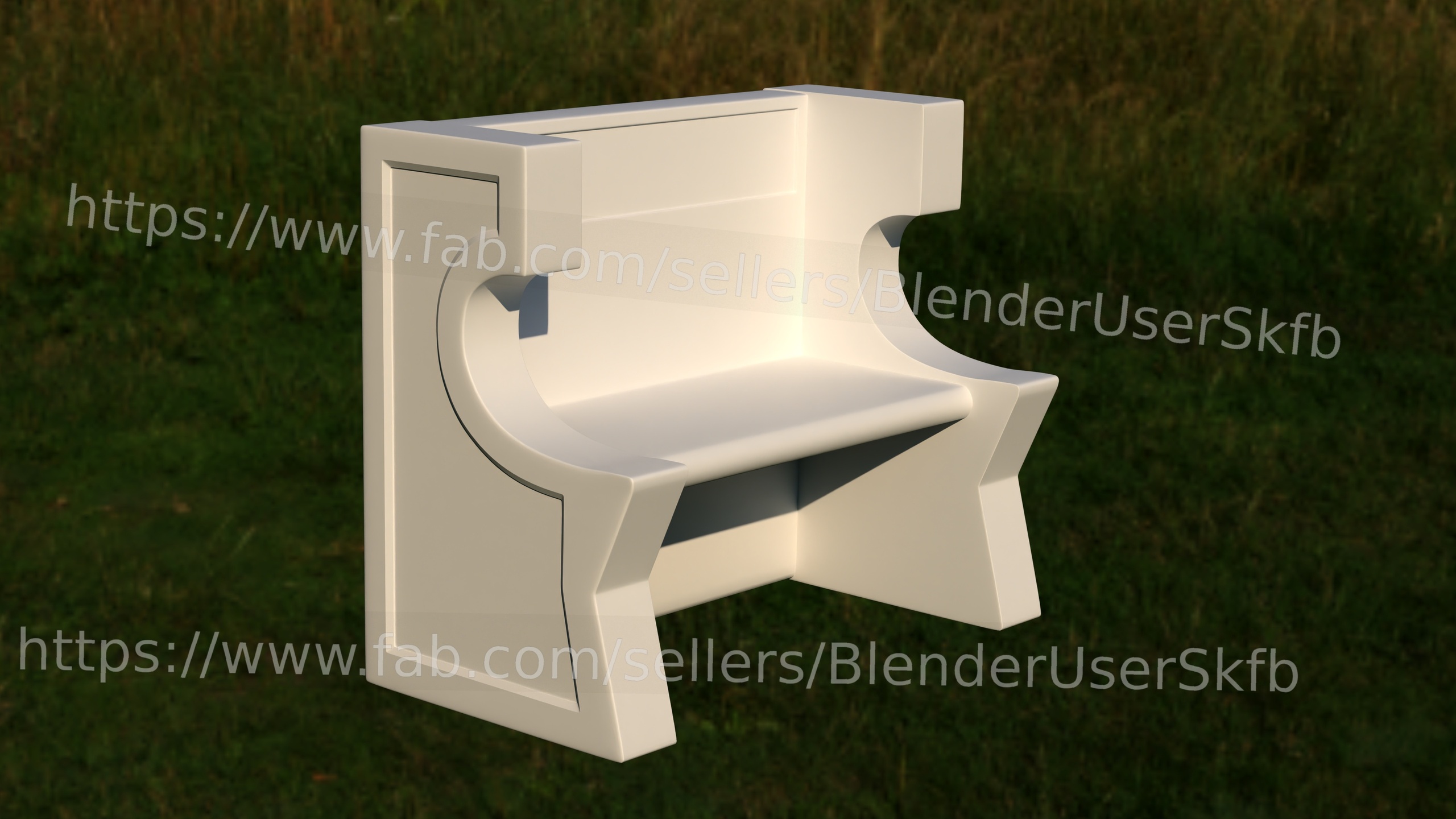 Media 1 for listing Stone Garden Bench