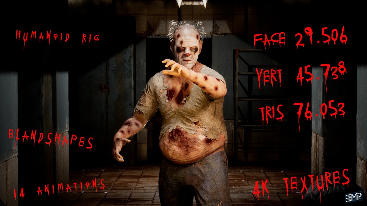 Media 1 for listing Creepy clown