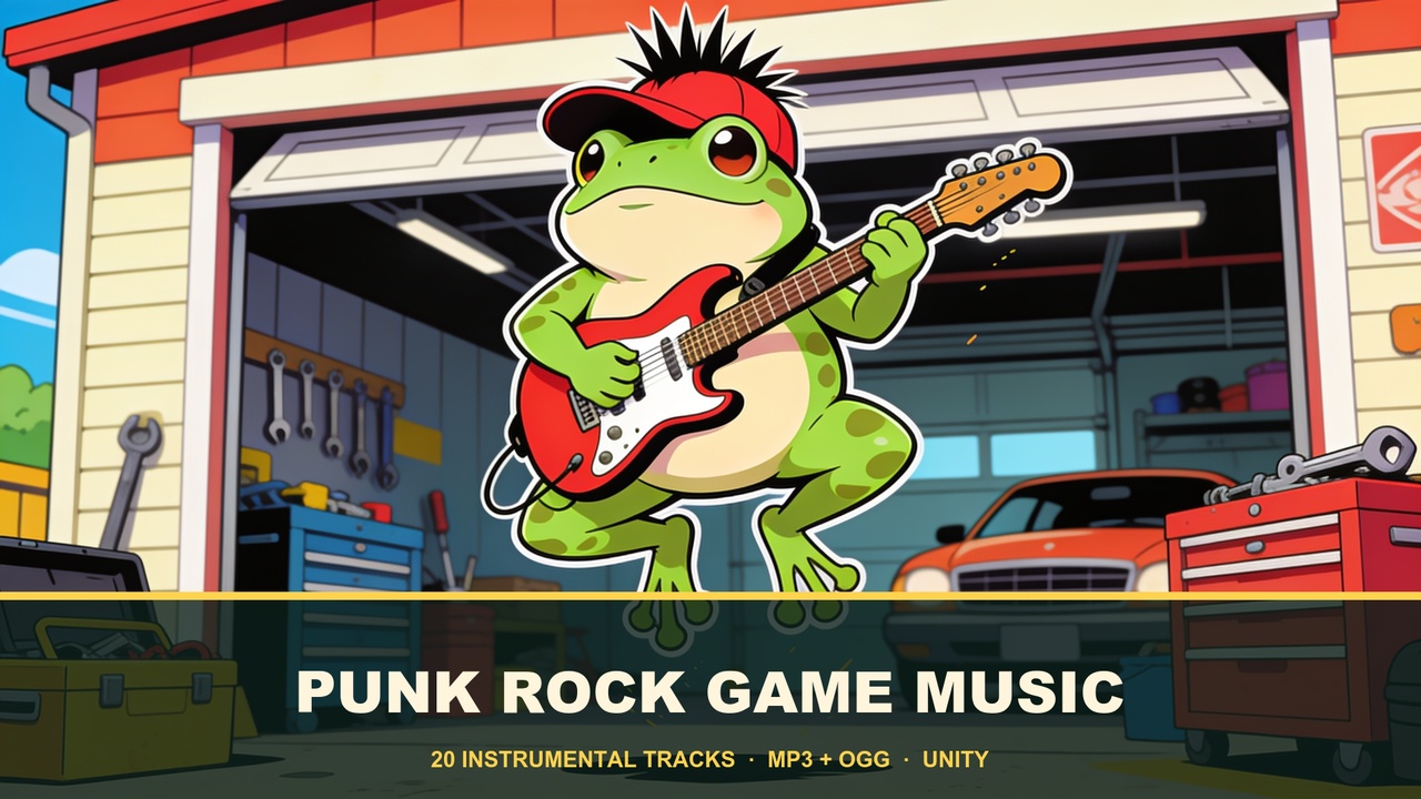 Media 1 for listing Punk Rock Game Music