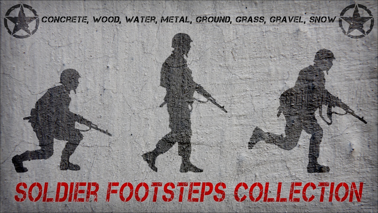 Медиа 1 для объявления Soldier Footsteps Sound FX