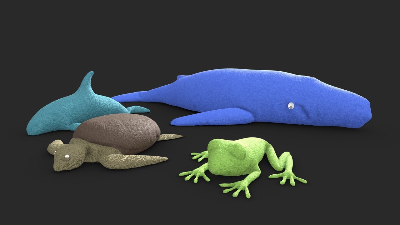 Media 1 for listing Animal Plushies