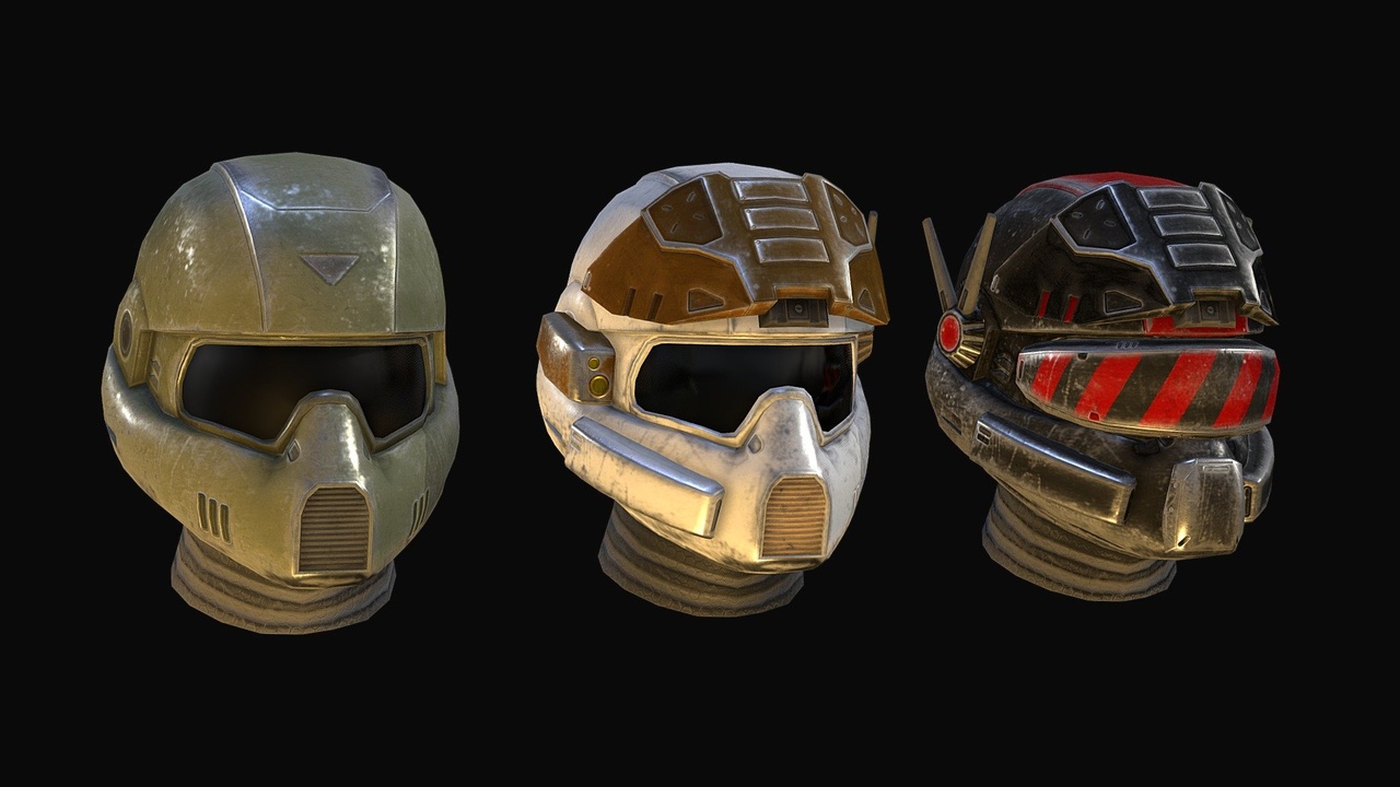 Media 1 for listing Sci-Fi Helmet