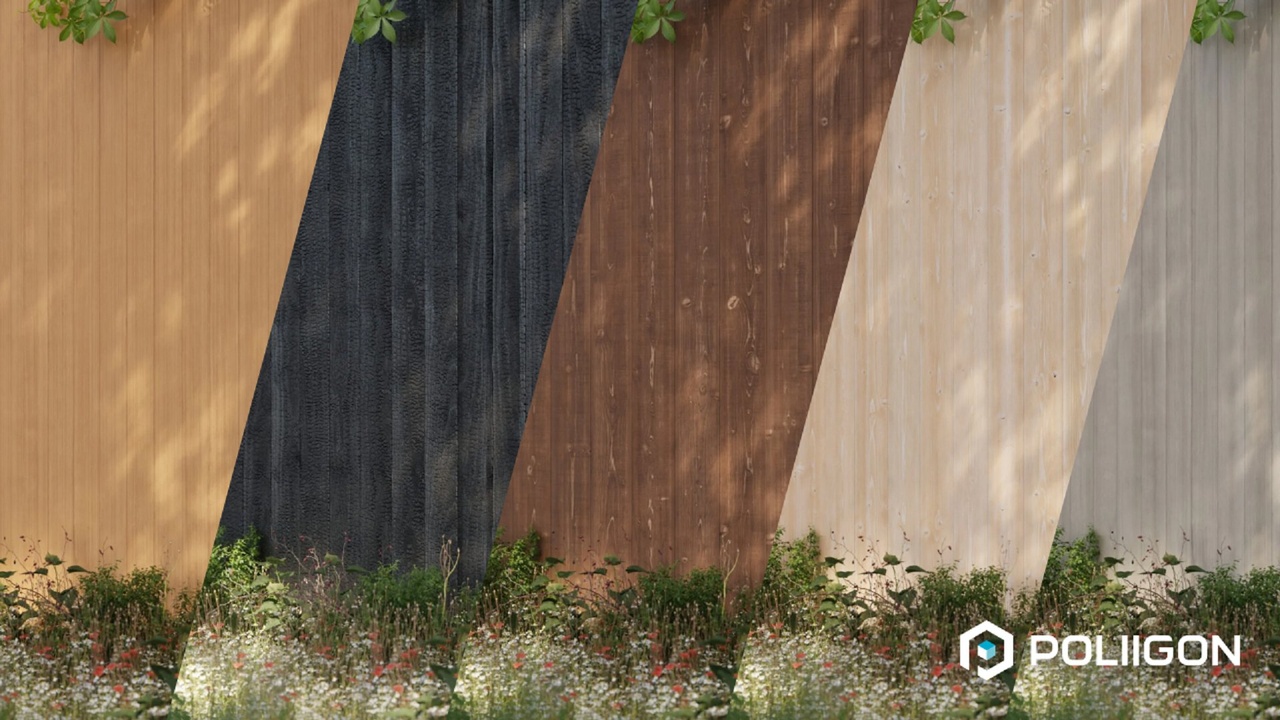 Media 1 for listing Photorealistic Wood Materials - Collection of 20 Texture Sets at 8K