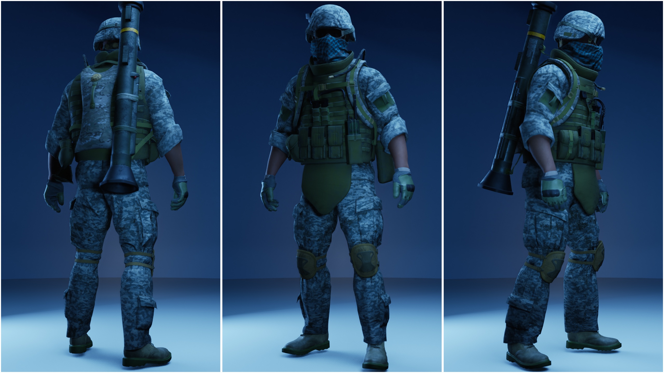 Media 1 for listing Modular NATO Soldier Configurator.